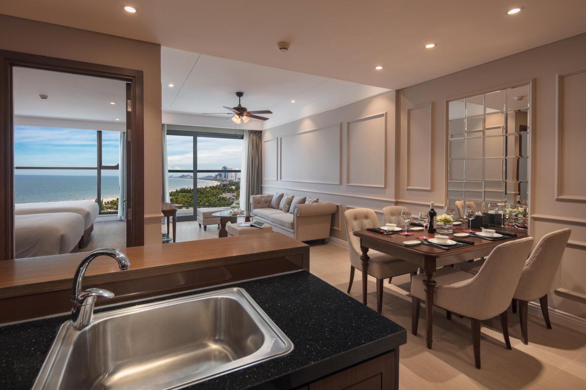 דה נאנג Luxury Beach Condo 5-Star, Rooftop Pool מראה חיצוני תמונה